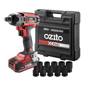 Ozito PXC 18V Brushless 1/2" Impact Wrench Kit PXBWK-2330S - Picture 1 of 5