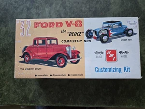 AMT 1:25 Scale 1932 Ford V-8 The Deuce Vintage Original Box Only - Picture 1 of 6