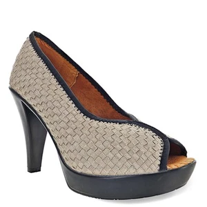 Women's Bernie Mev, Fabulous Pump FABULOUS LTGLD Light Gold FABRIC-AND-SYNTHETIC - Picture 1 of 7