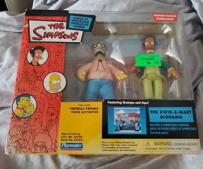 The Kwik-E-Mart: The Simpsons World of Springfield Juego Nuevo Apu Grandpa Nuevo en Caja Foto 1 de 4