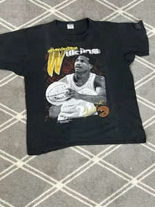 Vintage Starter Dominique Wilkins Atlanta Hawks 1989 T-Shirt Größe XL. - Bild 1 von 9