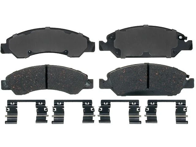 Juego de pastillas de freno delanteras para GMC Yukon XL 1500 2008-2014 2009 2010 2011 2012 RN942GD Foto 1 de 1