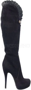 Loriblu Stiletto Platforms Boots High Heels EU 40 Italian Designer Womens Shoes - Picture 1 of 14