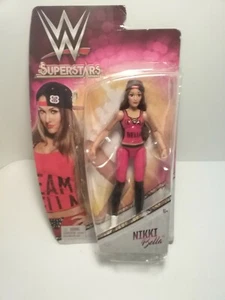 WW Superstars Nikki Bella Figure/ Package has imperfections ***see pictures  - Picture 1 of 4