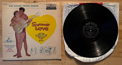 33 12" LP MOVIE SOUNDTRACK SUMMER LOVE JOHN SAXON - Image 1 of 2