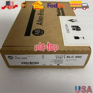 NEW Sealed AB 1747-L524 SLC 500 CPU Processor Unit Module 1747L524 US Free Tax - Picture 1 of 3