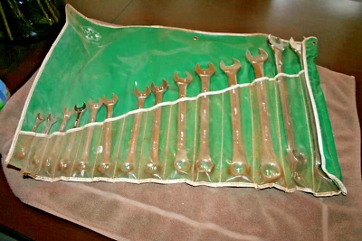 JUEGO DE LLAVES SAE SK TOOLS N.º1714 14 PIEZAS 12 PT CON BOLSA DE COLECCIÓN EE. UU. 🇺🇸 Foto 1 de 2