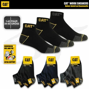 CAT® WORK SNEAKER SOCKEN ArbeitsSneaker Arbeitssocken Strümpfe 35-50 CATERPILLAR - Bild 1 von 12
