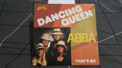 ABBA, 7" vinyl, Dancing queen, 1976 France, white melba lable, rare - Image 1 of 4