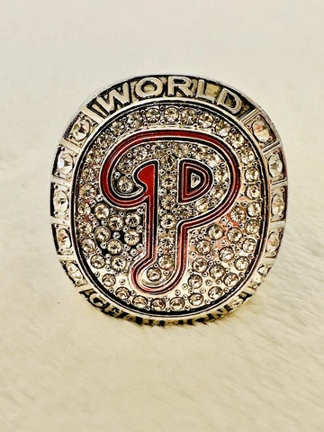 2008 Philadelphia Phillies World Series Ring, 🇺🇸 SHIP Cover