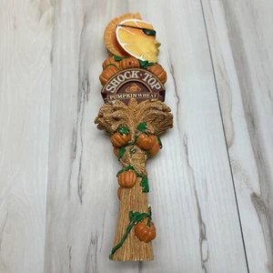 Shock Top Pumpkin Wheat 12" Beer Tap Handle Ale Logo Mancave Decor Screw On Top - Picture 1 of 8