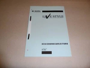 BA3222 N - Wersi Live-Style V 44.1 Bedienungsanleitung neu - Bild 1 von 1
