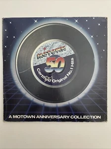 MOTOWN 50 CERTIFIED ORIGINAL NO 1 HITS 5 LP RECORD SET ANNIVERSARY COLLECTION - Picture 1 of 3