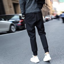 Men's Harem Pants Track Casual Section Sports Trousers Sweatpants Joggers M-5XL