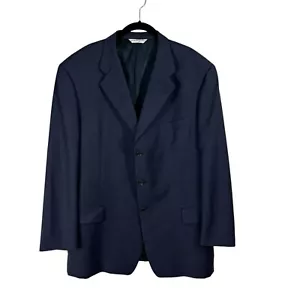 Vintage Hickey Freeman Blazer Herren 44 R Blau Wolle Made in USA - Bild 1 von 8