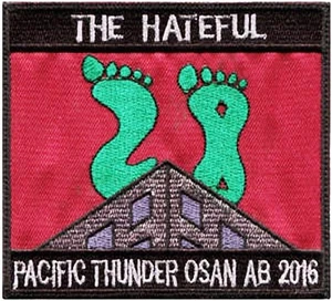 USAF 33rd RESCUE SQUADRON DETACHMENT 1 -PACIFIC THUNDER 2016- HH-60 CSAR PATCH - Imagen 1 de 2