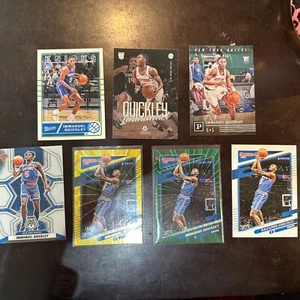 Immanuel Quickley 7 Karten Lot - Rookie, #’ed /25, Holo Laser, Mosaic, Donruss - Bild 1 von 17