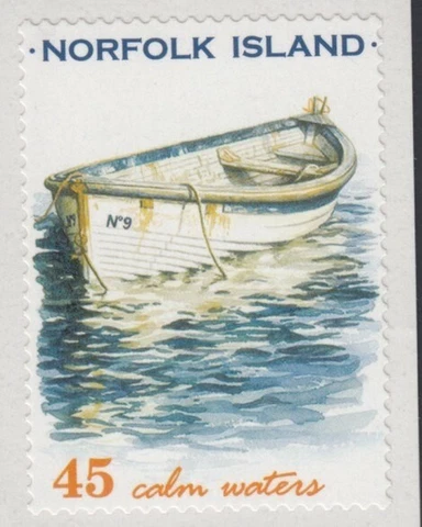 NORFOLK ISLAND Calm Waters MNH stamp Cover