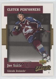 2006-07 Upper Deck MVP Clutch Performers Joe Sakic #CP3 HOF