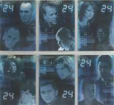 24 / Twenty Four Season 4 Expansion - 6 Card Foil Chase Set #R1-R6