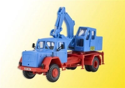 Kibri 14130 MAGIRUS Angolare Con Montaggio Per Escavatore, Kit, H0 - Immagine 1 di 2