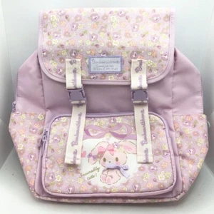 Zaino Sanrio BonBonRibbon rosa viola borsa scuola ragazze bambini fiocco fiore nuovo - Foto 1 di 11