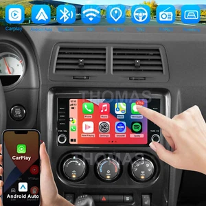 Android 13 Apple Carplay For 2008-2014 Dodge Challenger Car Radio GPS NAVI WIFI - Picture 1 of 24