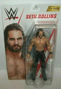 WWE Top Picks Seth Rollings Action Figure (Mattel, 2018) New in Package NIP - Picture 1 of 4
