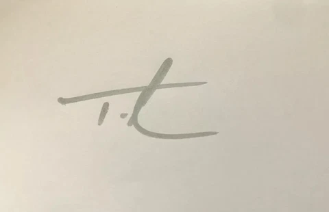 TIM MCGRAW SIGNED 6X4 WHITE CARD MUSIC AUTOGRAPH COUNTRY MUSIC AMERICAN SINGER Cover