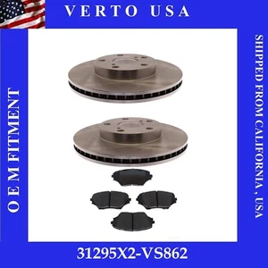 Front Brake Rotors & Pads For Toyota RAV4 2001-2002-2003-2004-2005 - Bild 1 von 2
