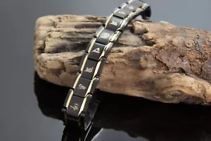 Germanium Titan Mantra Magnetarmband - Gesundheit - Wohlbefinden - Unisex, 22 cm - Bild 1 von 7