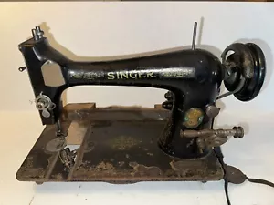 Singer Antique Electric Singer Sewing Machine Model Antique - Decent Condition - Picture 1 of 24
