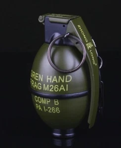 Handgranate Feuerzeug XL🔥Sturmfeuerzeug Gasfeuerzeug als Granate Getarnt Sturm  - Bild 1 von 1
