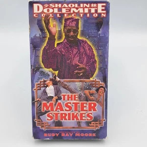 The Master Strikes VHS Shaolin Dolemite Collection Rudy Ray Moore Rare - Picture 1 of 7
