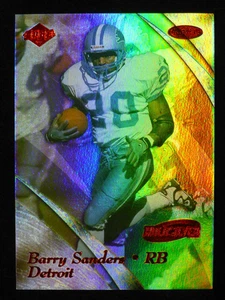 1999 Collector's Edge Masters Barry Sanders #77 HoloSilver #ed /3500 - Picture 1 of 2