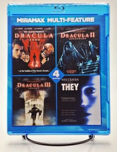 SEALED! Wes Craven 4-Film Collection: Dracula 2K/II/III/They, 2011, Blu-ray, OOP - Picture 1 of 4