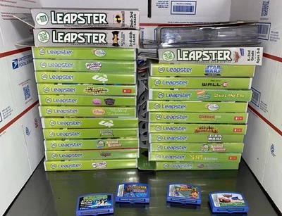 LeapFrog Leapster обучения игры картриджи лот из 29 - Изображение 1 из 4