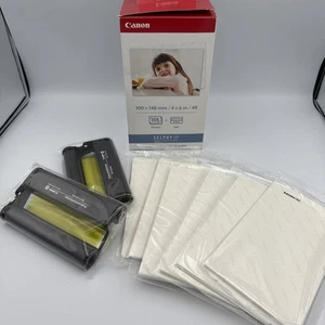 Canon SELPHY Color Ink & Paper Set KP-108IN – 4x6” – Sheets + Ink – Open Box - Picture 1 of 8