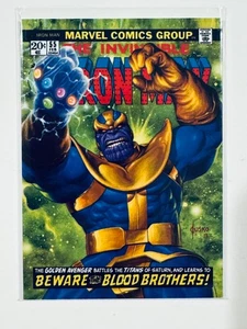 2016 Marvel Masterpieces WHAT IF #64 THANOS #436/499 Tier 3 NM/M😍😍😍* - Picture 1 of 2