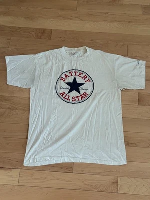 T-shirt batteria vintage anni 90 XL punto singolo Murina DC Youth Crew maglietta hardcore - Immagine 1 di 4