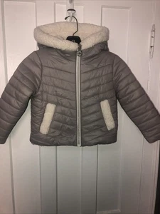 Michael Kors Cappotto Bambina Puffer Giacca con Cappuccio Foderato Caldo 4 Bambini - Foto 1 di 16