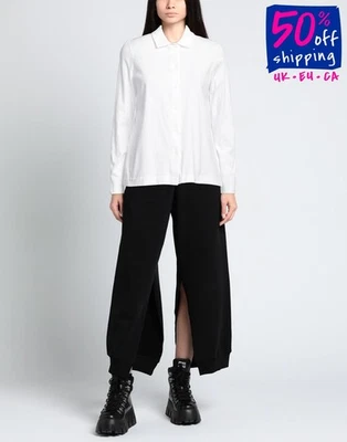 PVP€300 Camisa MAJESTIC FILATURES Talla 1 S Blanca Mangas Largas Hecha en Portugal Foto 1 de 4