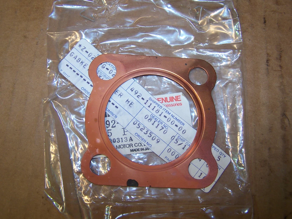 JUNTA CULATA YAMAHA YZ80 TY80 NOS YZ TY 80 492-11181-00-00 Foto 1 de 1