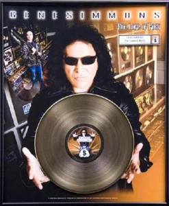 GENE SIMMONS - THE LORD OF ROCK LP GOLDENE SCHALLPLATTE - Picture 1 of 1
