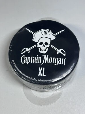 Camiseta Comprimida Capitán Morgan Calavera y Espadas Cruzadas Negra XL Para Hombre Nueva de Lote Antiguo Foto 1 de 4