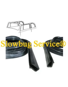 VW MAGGIOLINO BEETLE CABRIO DAL 8.64- GUARNIZ. VETRO/TELAIO SIDE WINDOW RUBBER - Imagen 1 de 1