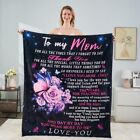  Gifts for Mom Blanket-Mom Gifts-Birthday for Mom from 60"x80" Purple Rose-1