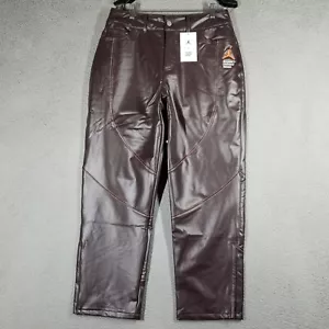 Nike AIR JORDAN X MAISON CHATEAU ROUGE [DJ9764-203] Brown Pants 32X28 Size 10 - Picture 1 of 13