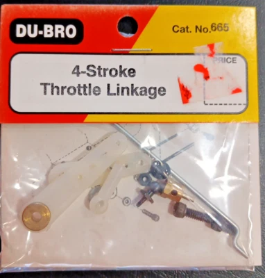 DU-BRO CAT. NO. 665 ~NIP~ 4 -STROKE THROTTLE LINKAGE - Image 1 of 4
