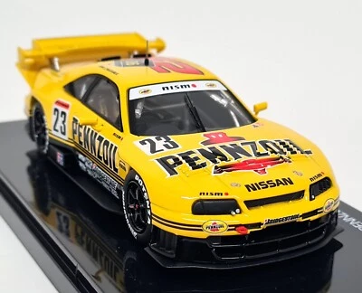 Ebbro 1/43 Nissan Skyline GT-R R33 Pennzoil JTCC 1998 #23 HDF Diecast Model Car Foto 1 de 4